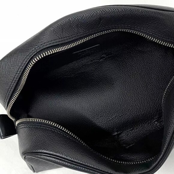 Auth LOUIS VUITTON Trousse Toilette PM M30222 Ardoise Taiga CA1021 Pouch - Picture 7 of 8